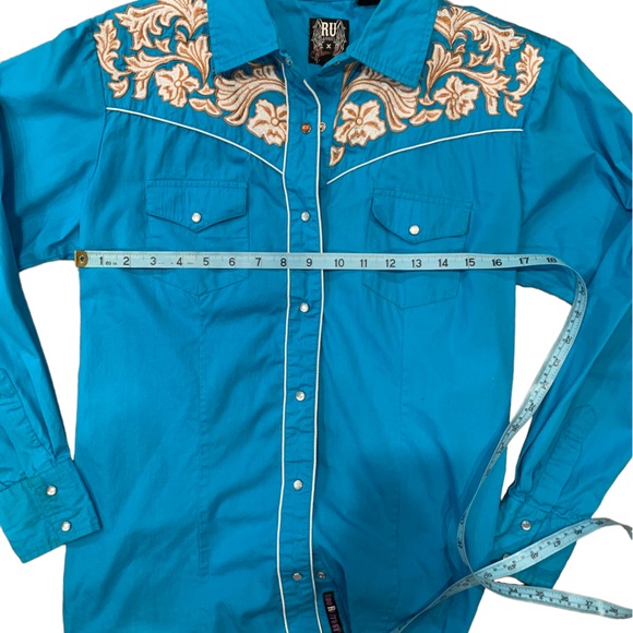 RU Apparel Womens Western Shirt - Picture 7 of 11